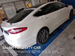 Salon Ford City-Car przyciemnianie szyb folią 80%